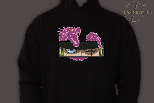 Hoodie One Piece Zoro Dragon