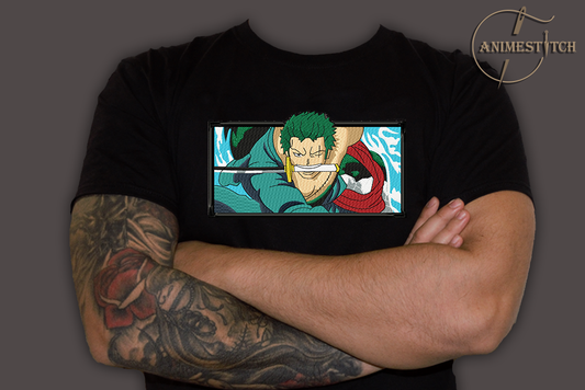 T-shirt One Piece Zoro full body