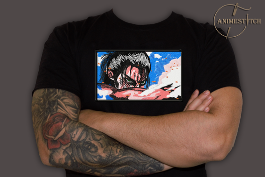 T-shirt Eren staring