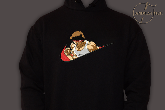 Hoodie Baki the grappler ready