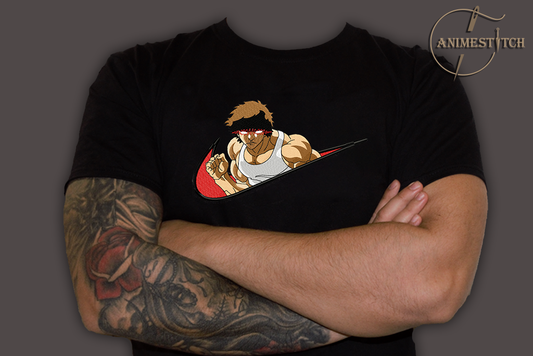 T-shirt Baki the grappler ready