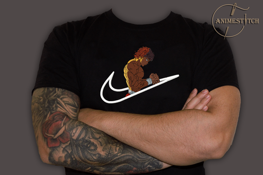 T-shirt Baki the grappler side