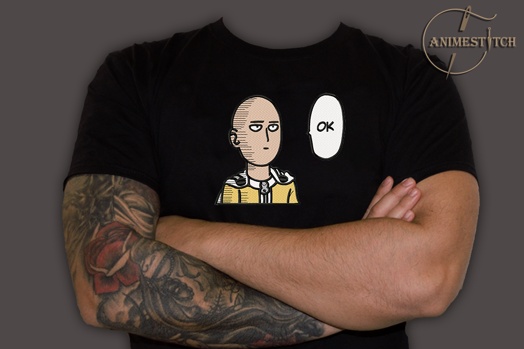 T-shirt One Punch Man Saitaima OK