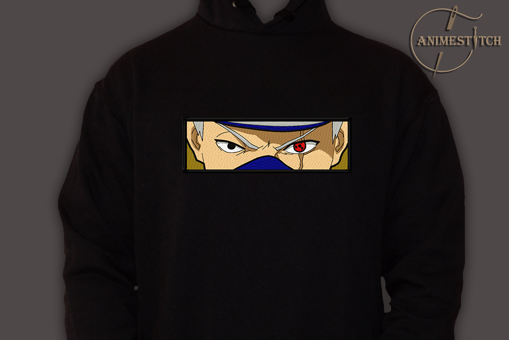 Hoodie Naruto Kakashi eyes