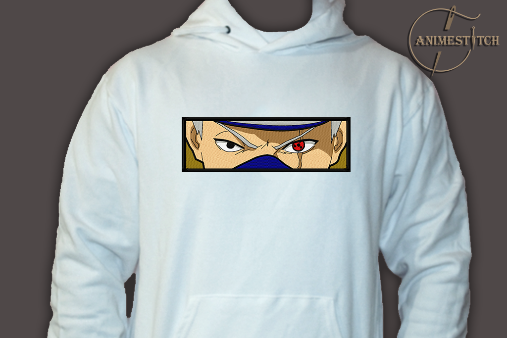 Hoodie Naruto Kakashi eyes
