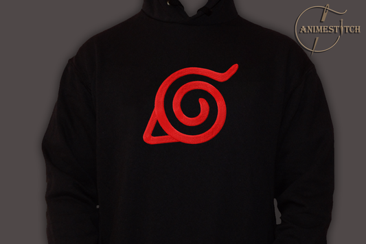 Hoodie Naruto Konoha Village sign
