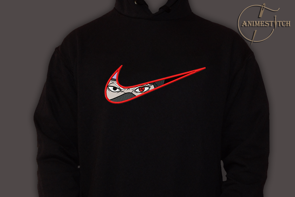 Hoodie Naruto Kakashi swoosh