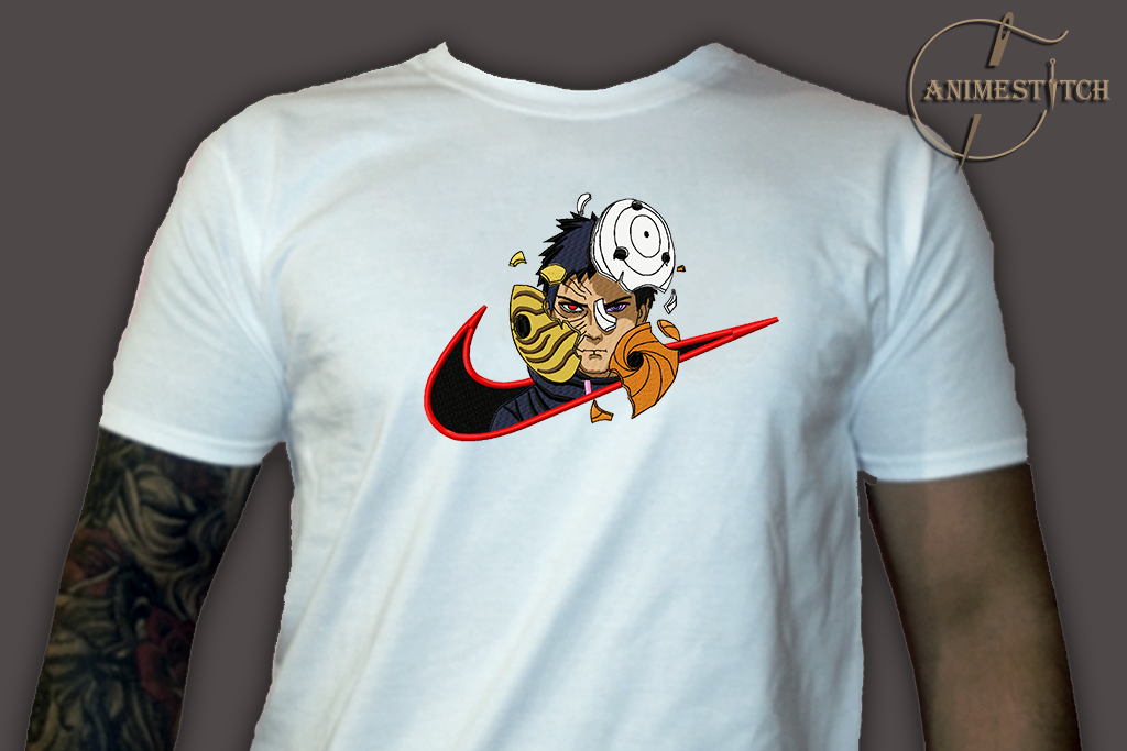 T-shirt Naruto Obito swoosh