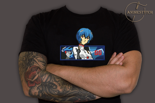 T-shirt Evangelion Rei 00