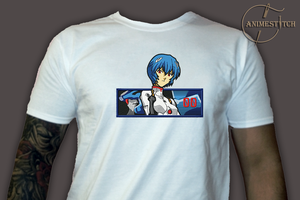 T-shirt Evangelion Rei 00