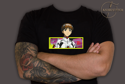 T-shirt Evangelion Shinji 01